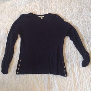 Forever 21 Navy Long Sleeve